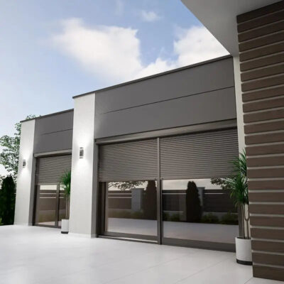 Stainless Steel Roller Shutter Door Wholesale Roll up Doors Price Electric Automatic Roll up Garage Door